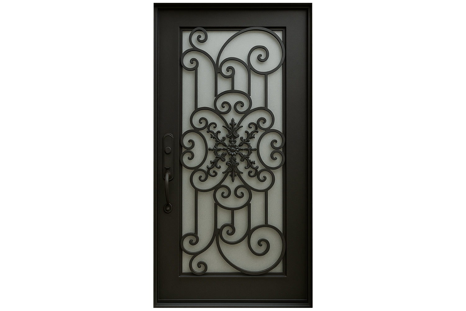 Royal 062 Wrought Iron Custom Exterior Door by Nova