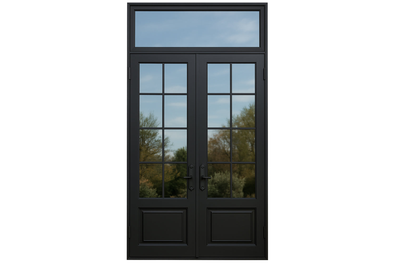 Royal 063 Wrought Iron Custom Exterior Door by Nova