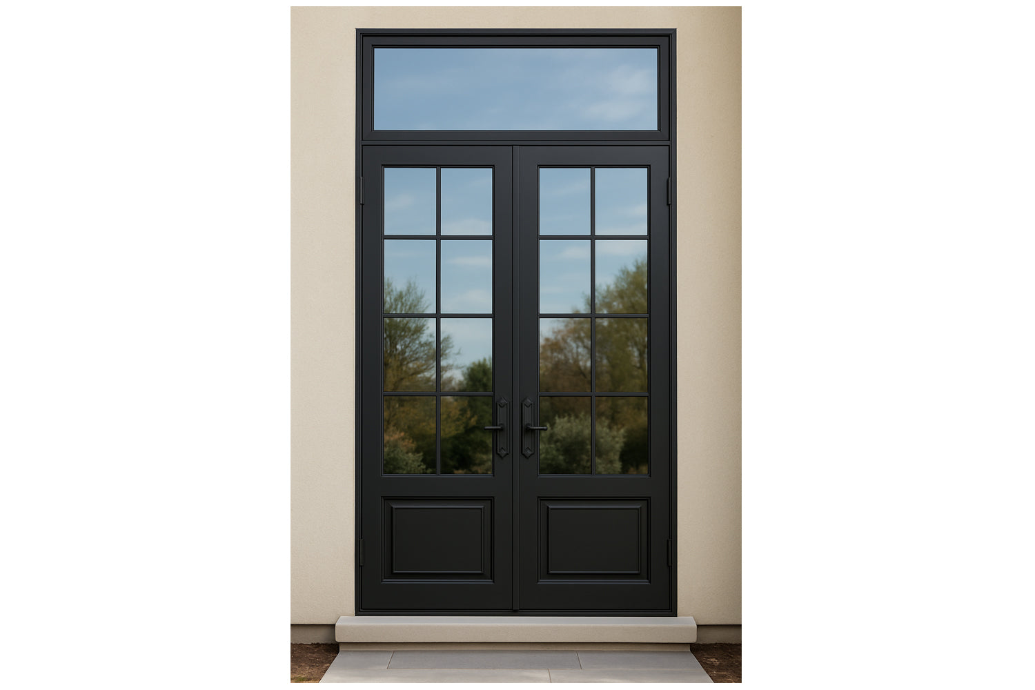 Royal 063 Wrought Iron Custom Exterior Door by Nova