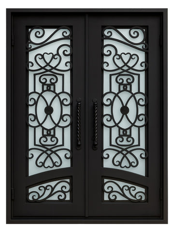 Royal 066 Wrought Iron Custom Exterior Door by Nova