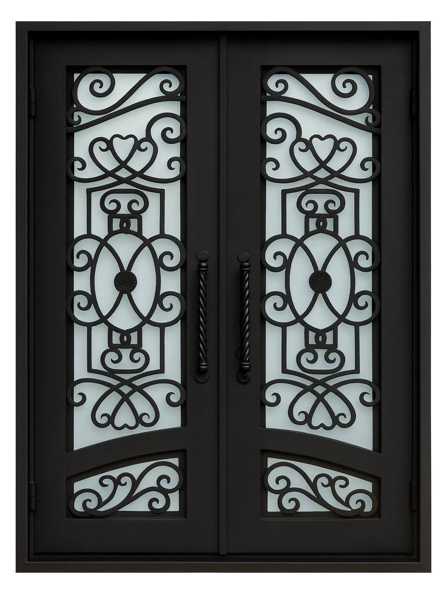 Royal 066 Wrought Iron Custom Exterior Door by Nova
