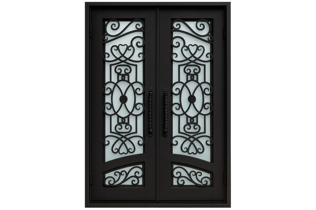 Royal 066 Wrought Iron Custom Exterior Door by Nova
