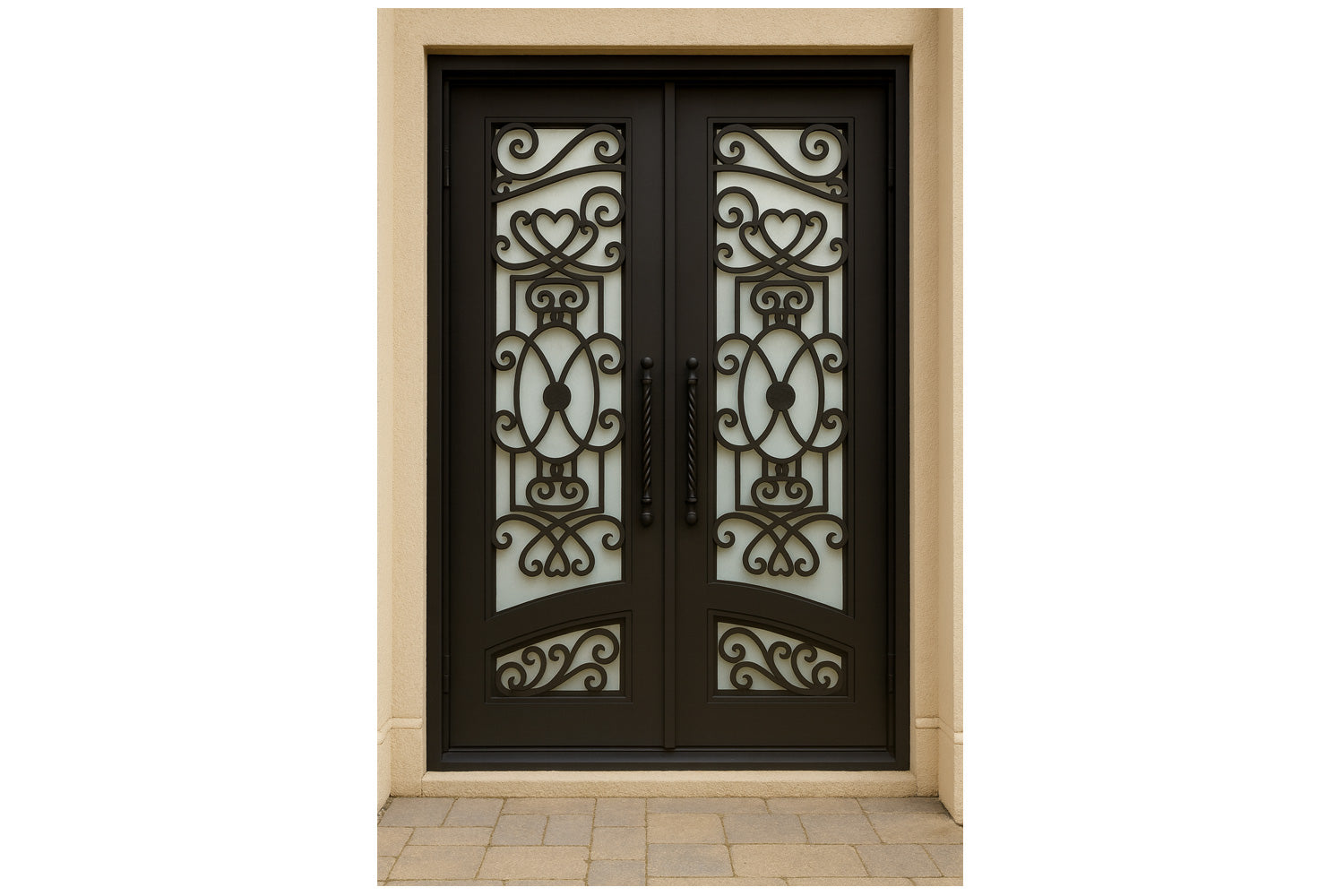 Royal 066 Wrought Iron Custom Exterior Door by Nova