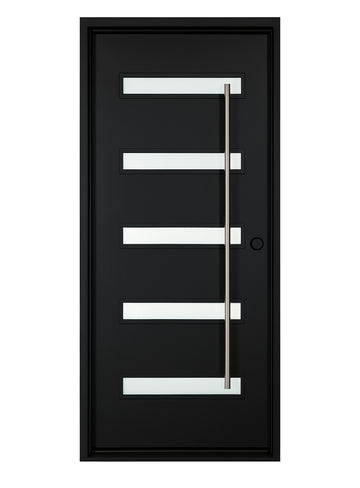 Royal 067 Wrought Iron Custom Exterior Door by Nova