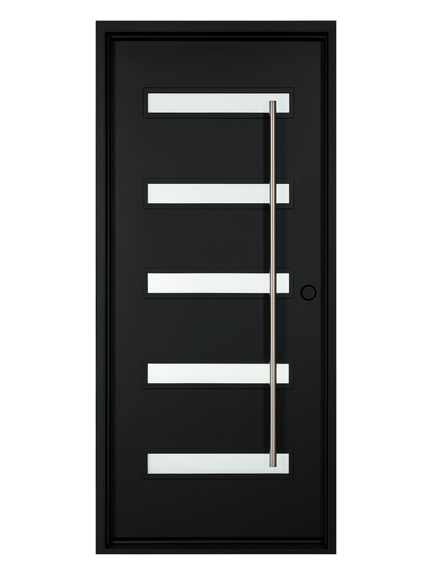 Royal 067 Wrought Iron Custom Exterior Door by Nova