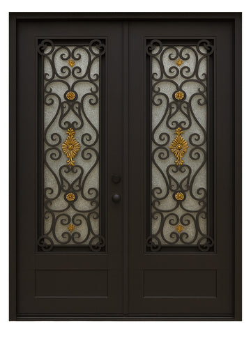Royal 069 Wrought Iron Custom Exterior Door by Nova