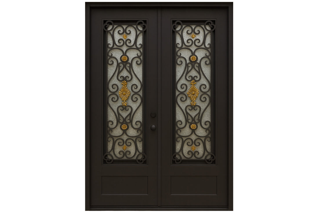 Royal 069 Wrought Iron Custom Exterior Door by Nova