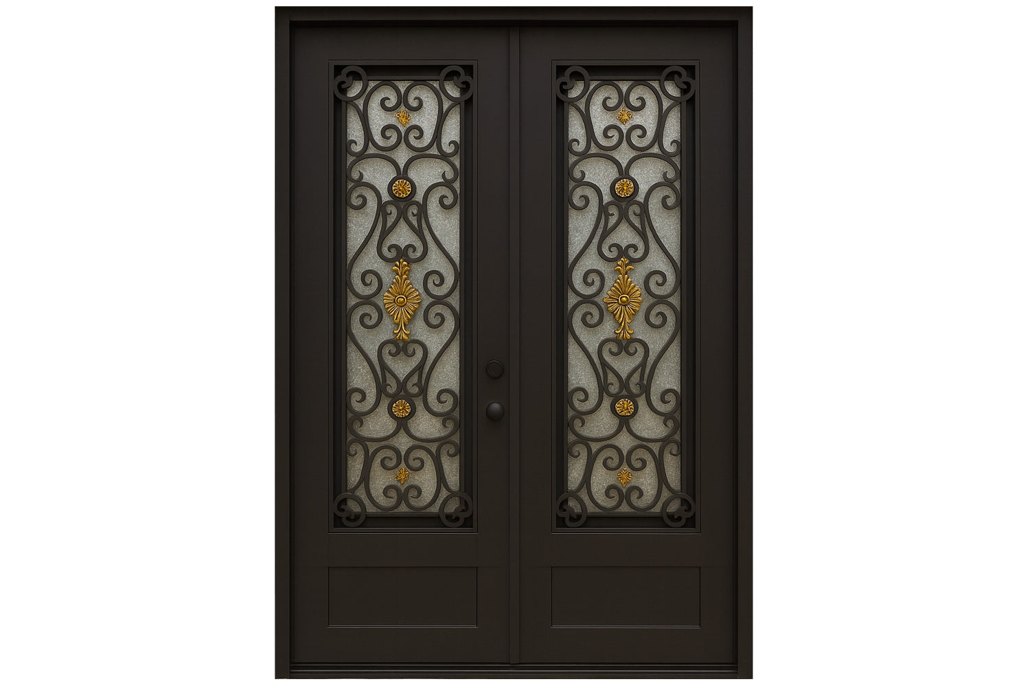 Royal 069 Wrought Iron Custom Exterior Door by Nova