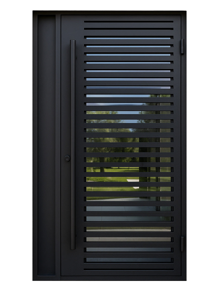 Royal 070 Wrought Iron Custom Exterior Door by Nova
