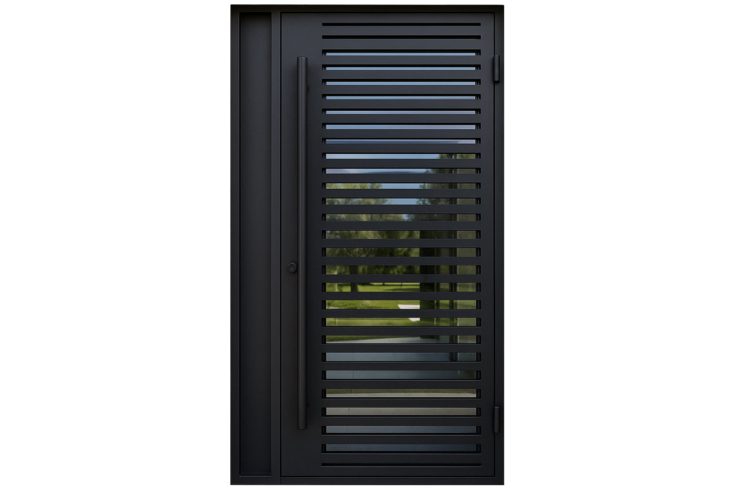 Royal 070 Wrought Iron Custom Exterior Door by Nova