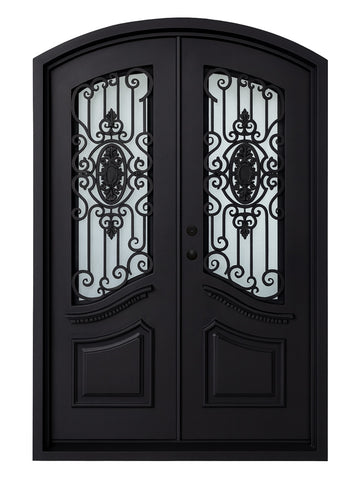 Royal 071 Wrought Iron Custom Exterior Door by Nova