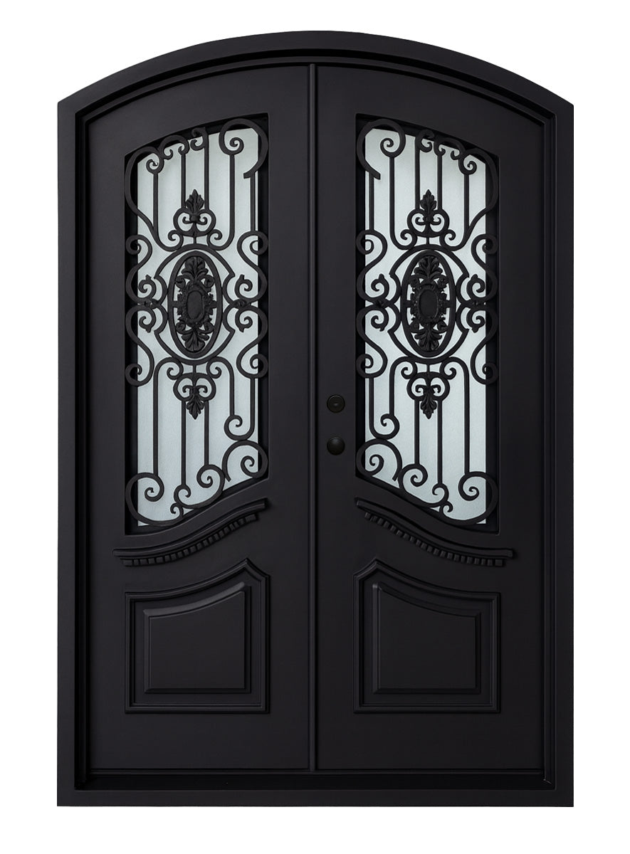 Royal 071 Wrought Iron Custom Exterior Door by Nova