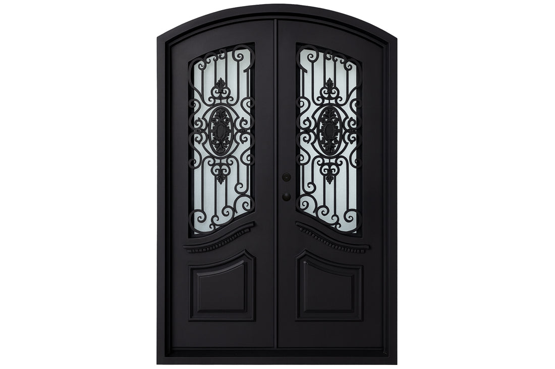 Royal 071 Wrought Iron Custom Exterior Door by Nova