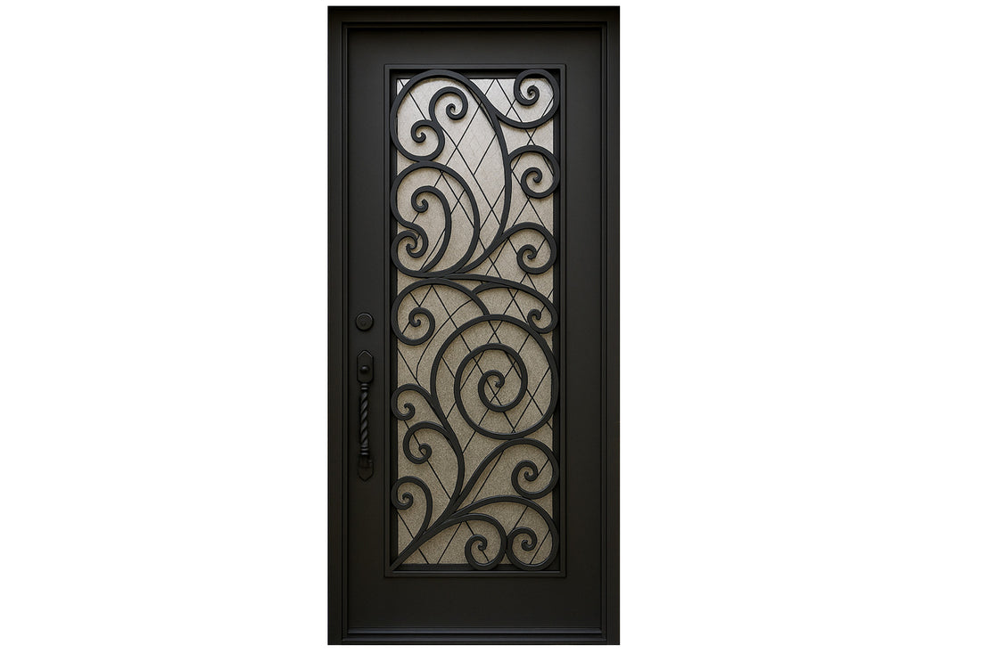 Royal 072 Wrought Iron Custom Exterior Door by Nova