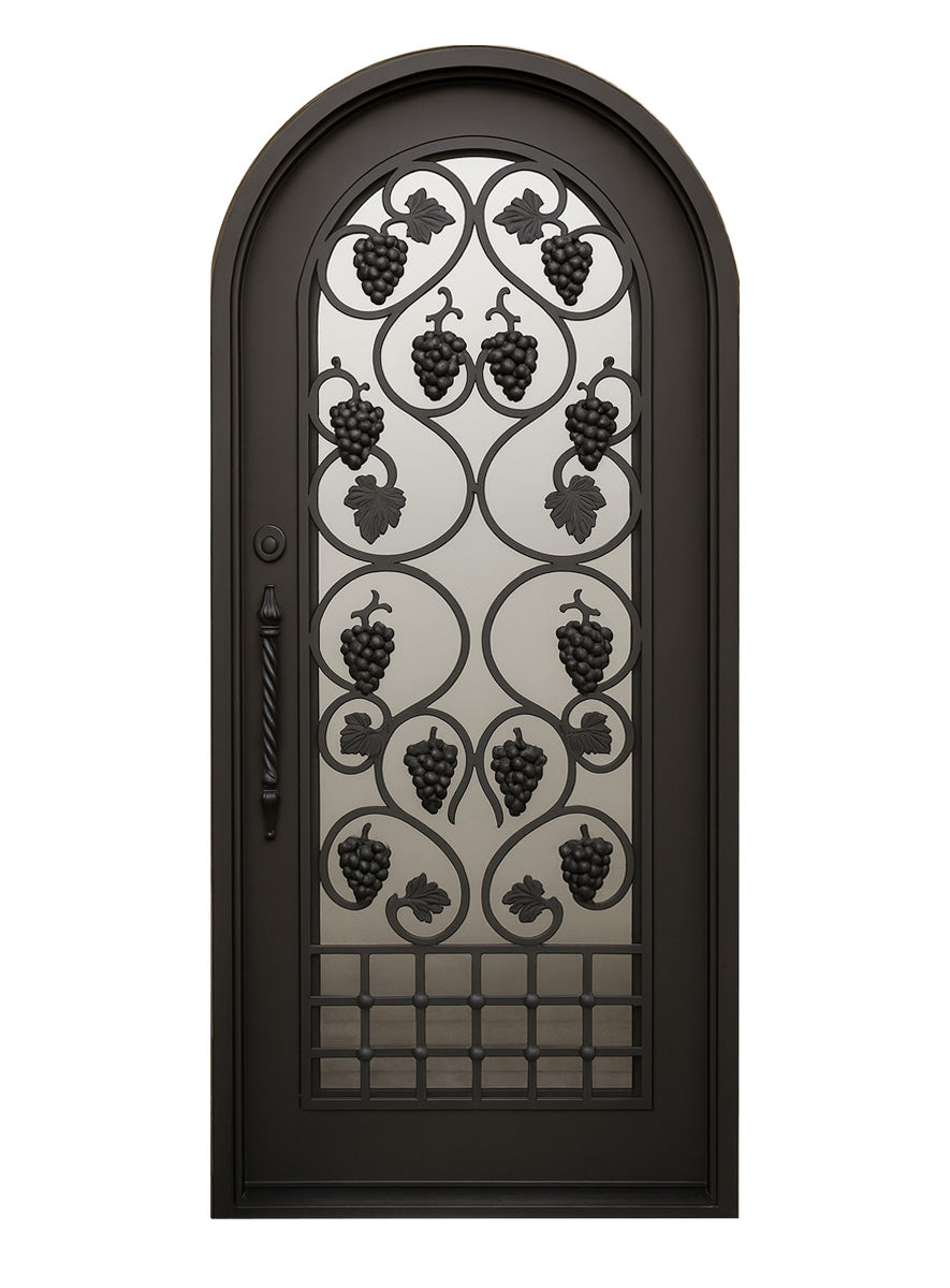 Royal 073 Wrought Iron Custom Exterior Door by Nova
