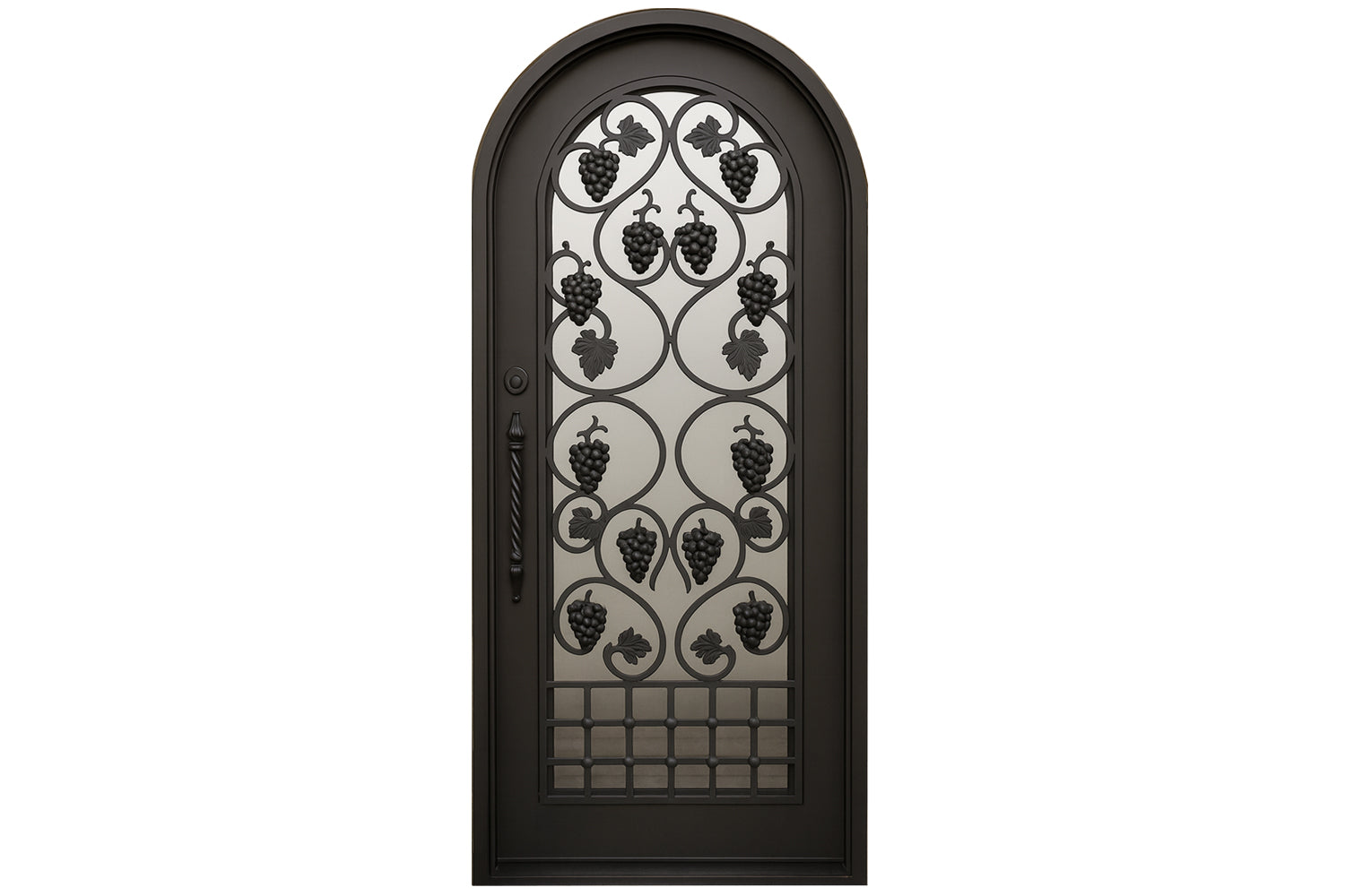 Royal 073 Wrought Iron Custom Exterior Door by Nova