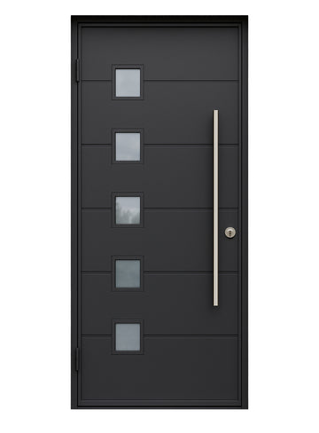 Royal 074 Wrought Iron Custom Exterior Door by Nova