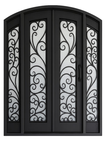 Royal 075 Wrought Iron Custom Exterior Door by Nova