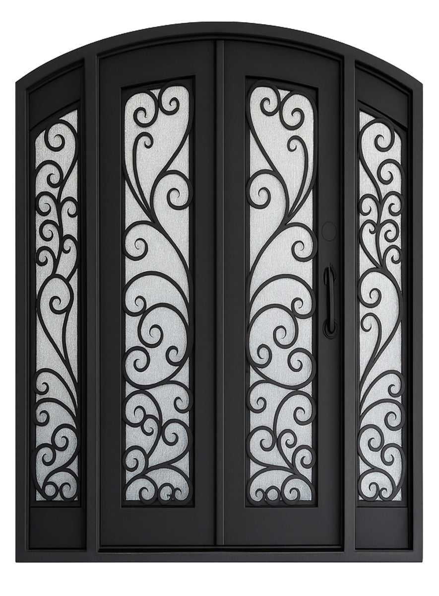 Royal 075 Wrought Iron Custom Exterior Door by Nova