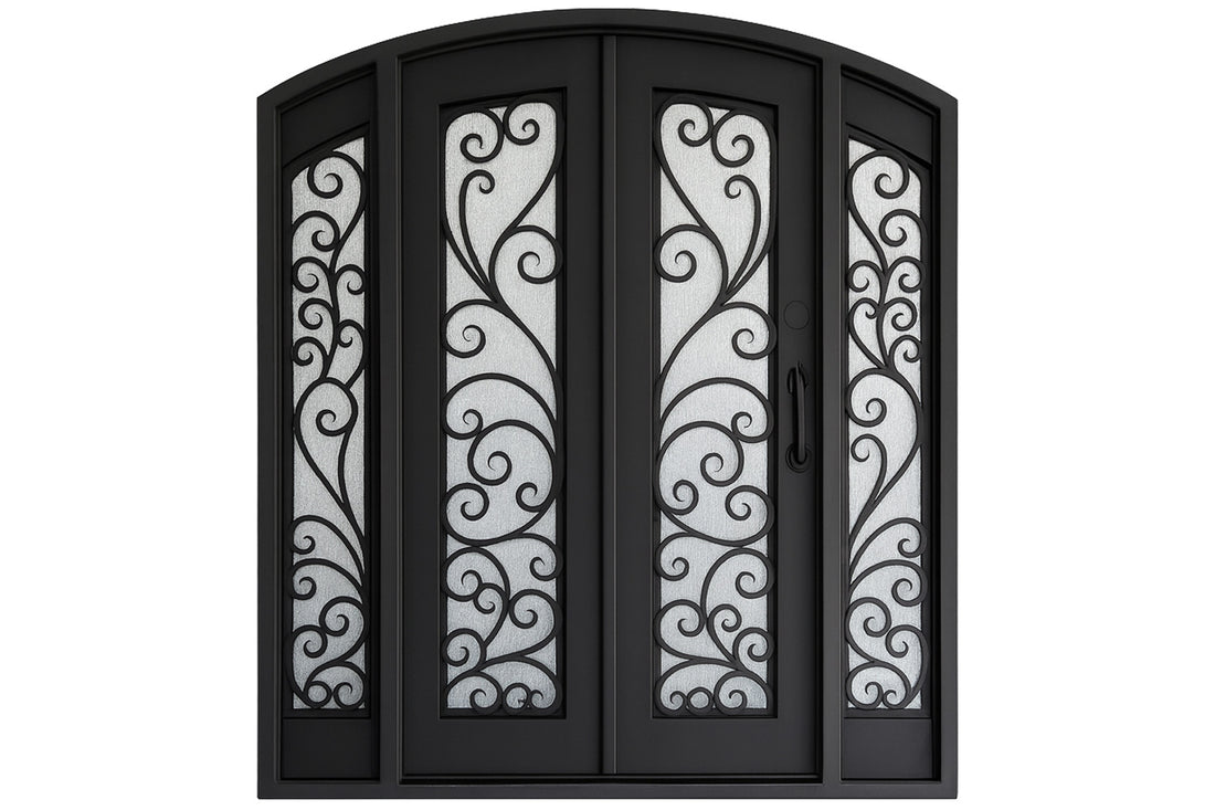 Royal 075 Wrought Iron Custom Exterior Door by Nova