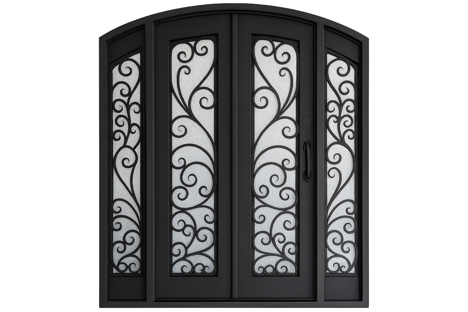 Royal 075 Wrought Iron Custom Exterior Door by Nova