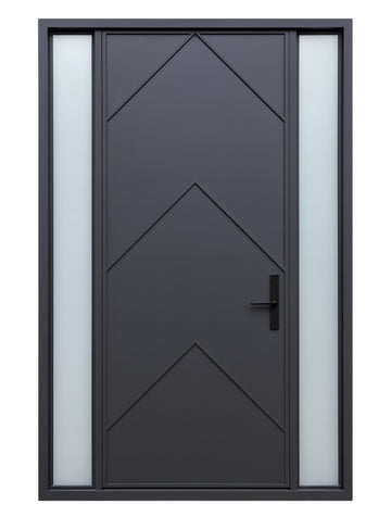 Royal 078 Wrought Iron Custom Exterior Door by Nova