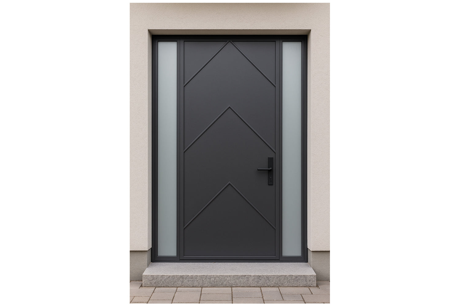 Royal 078 Wrought Iron Custom Exterior Door by Nova