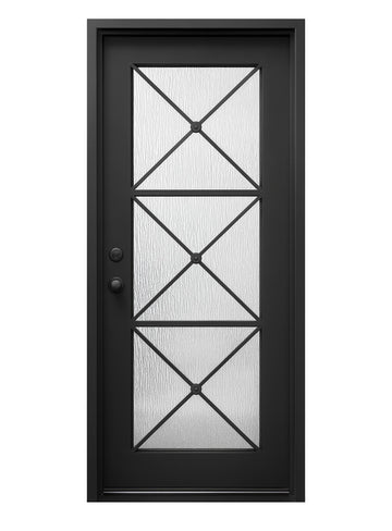 Royal 079 Wrought Iron Custom Exterior Door by Nova