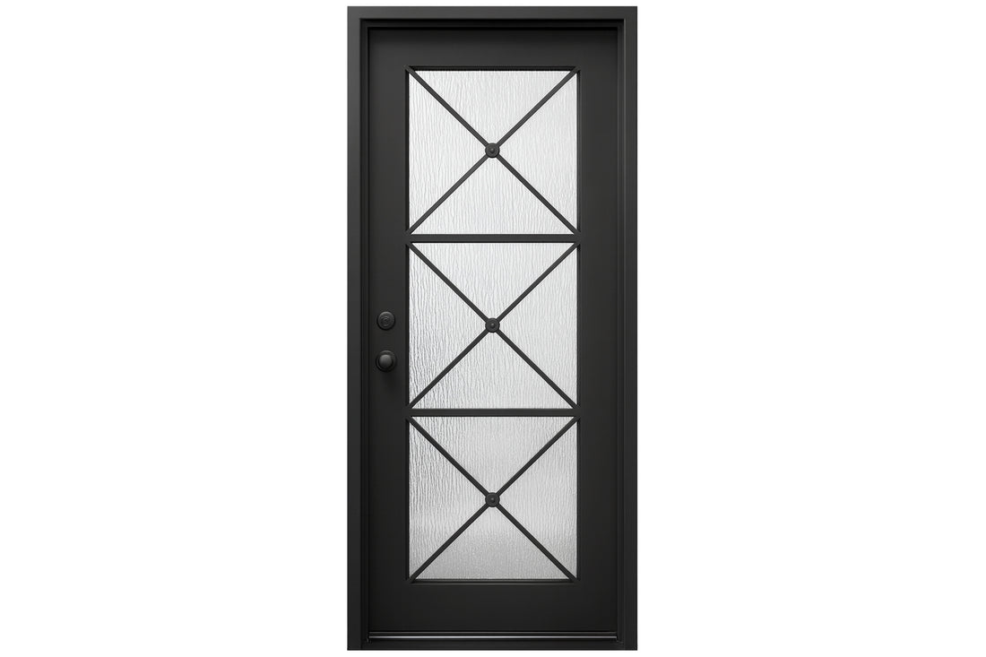 Royal 079 Wrought Iron Custom Exterior Door by Nova