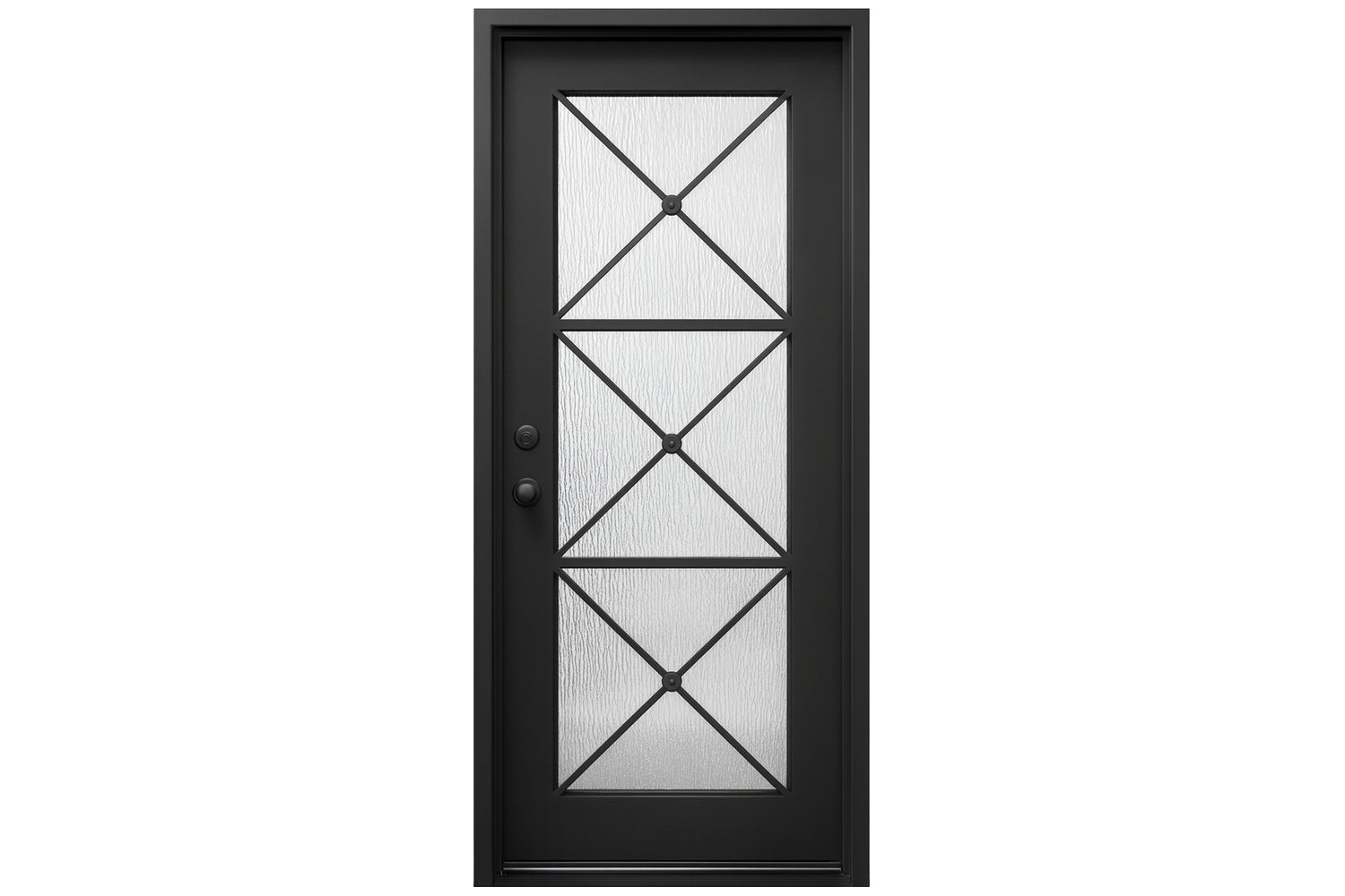 Royal 079 Wrought Iron Custom Exterior Door by Nova
