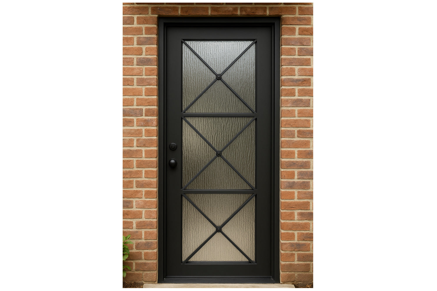 Royal 079 Wrought Iron Custom Exterior Door by Nova