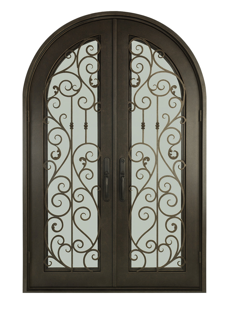 Royal 080 Wrought Iron Custom Exterior Door by Nova