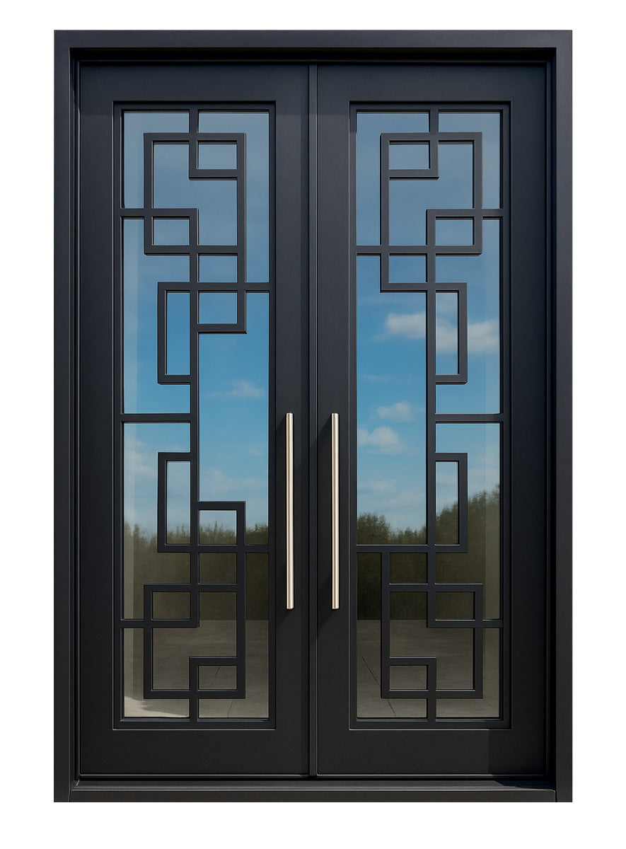 Royal 081 Wrought Iron Custom Exterior Door by Nova