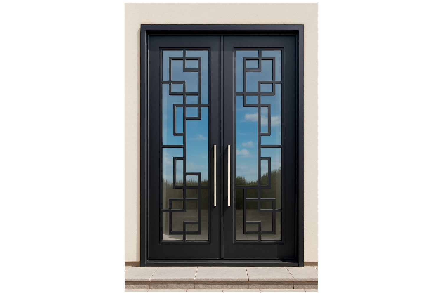 Royal 081 Wrought Iron Custom Exterior Door by Nova