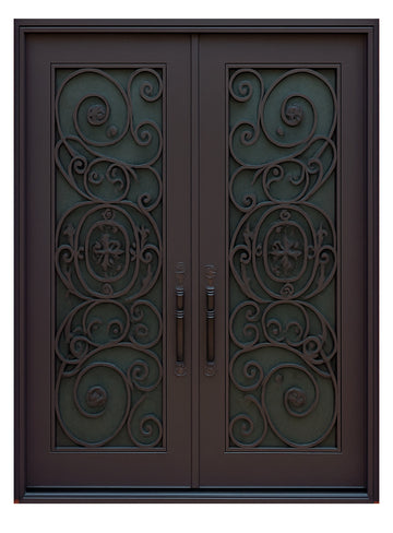 Royal 083 Wrought Iron Custom Exterior Door by Nova