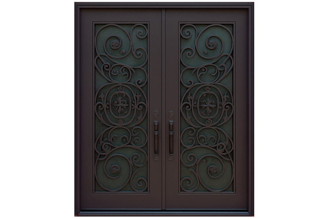 Royal 083 Wrought Iron Custom Exterior Door by Nova