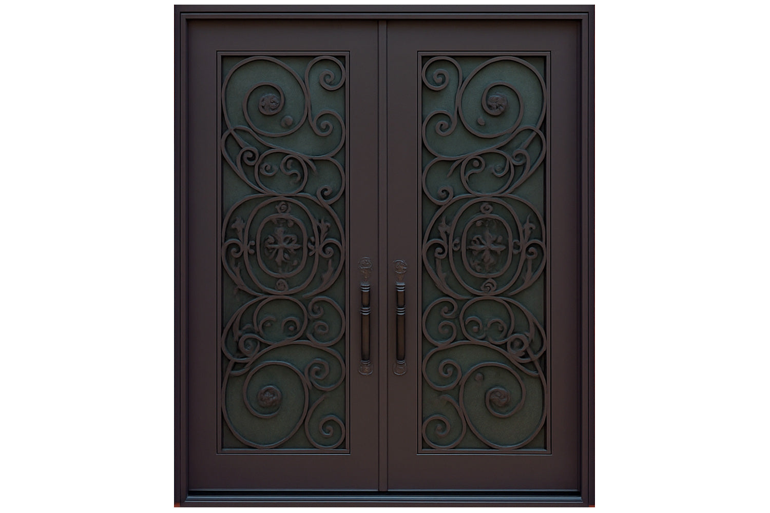 Royal 083 Wrought Iron Custom Exterior Door by Nova