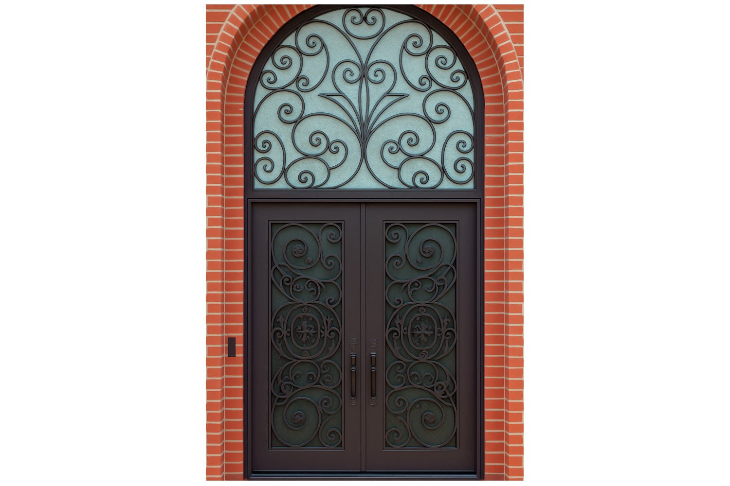 Royal 083 Wrought Iron Custom Exterior Door by Nova