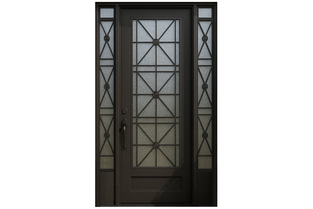 Royal 084 Wrought Iron Custom Exterior Door by Nova