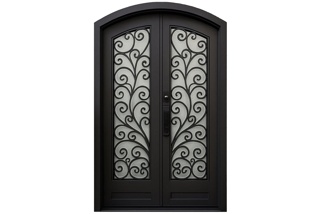 Royal 085 Wrought Iron Custom Exterior Door by Nova