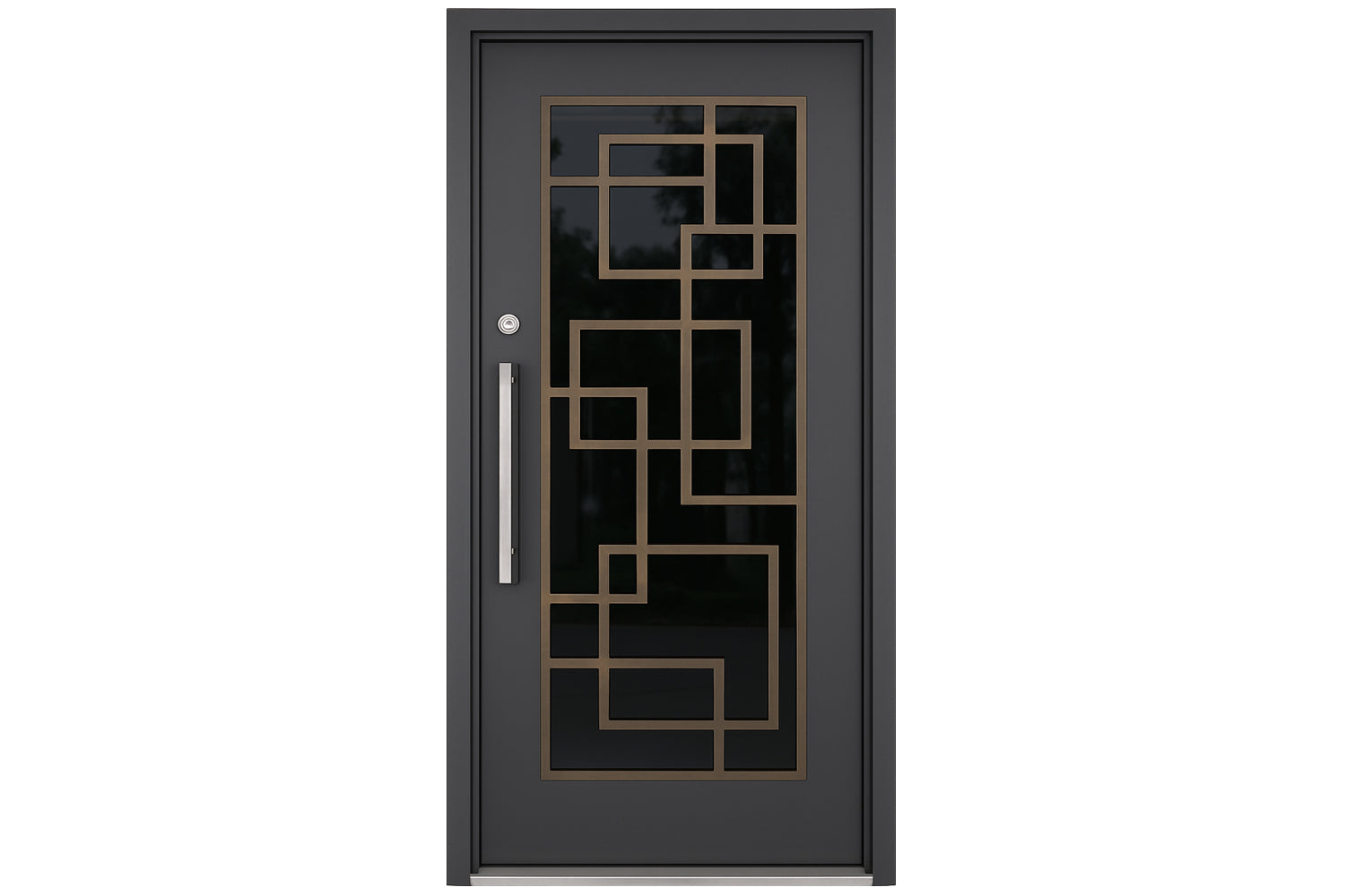 Royal 086 Wrought Iron Custom Exterior Door by Nova