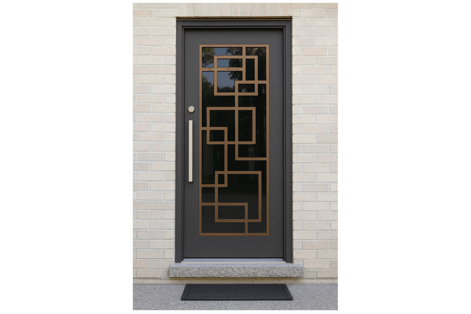 Royal 086 Wrought Iron Custom Exterior Door by Nova