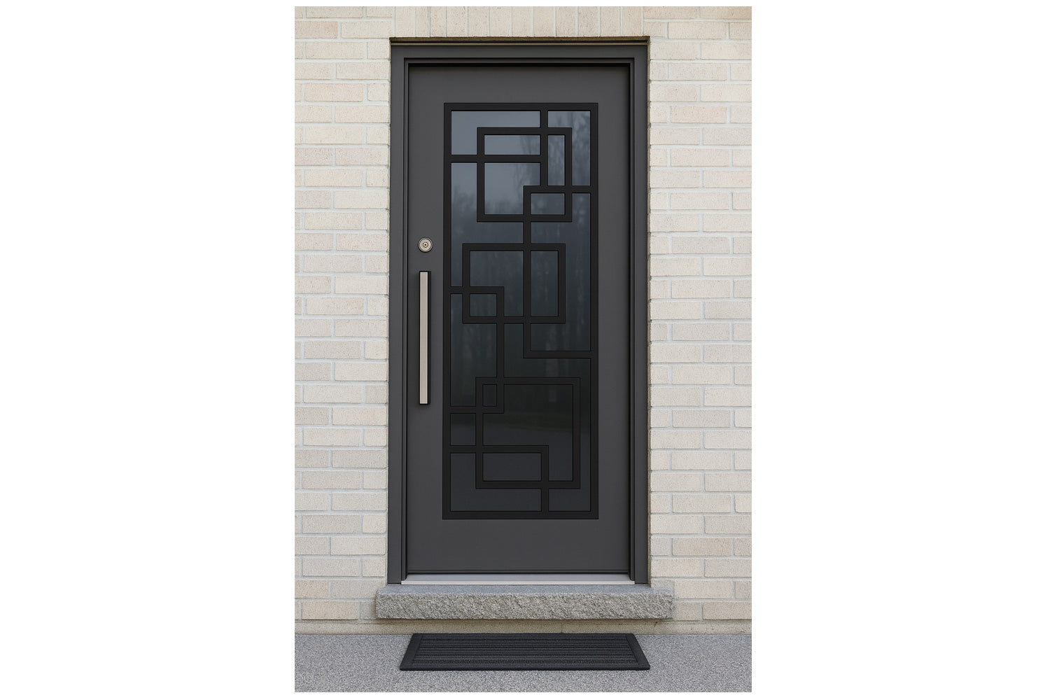 Royal 086 Wrought Iron Custom Exterior Door by Nova