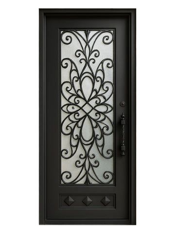 Royal 088 Wrought Iron Custom Exterior Door by Nova