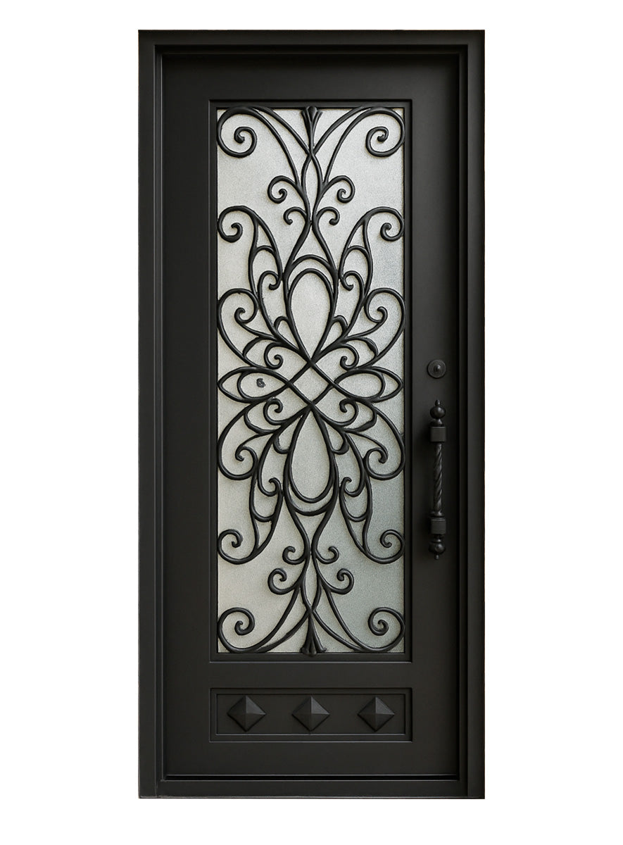 Royal 088 Wrought Iron Custom Exterior Door by Nova