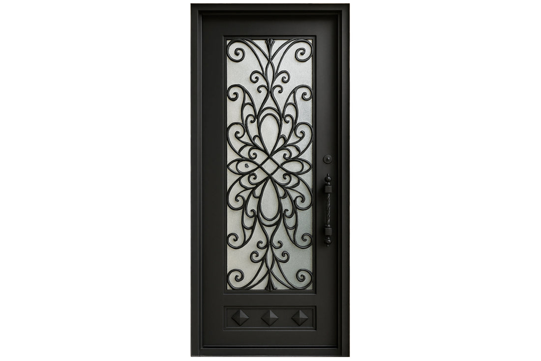 Royal 088 Wrought Iron Custom Exterior Door by Nova