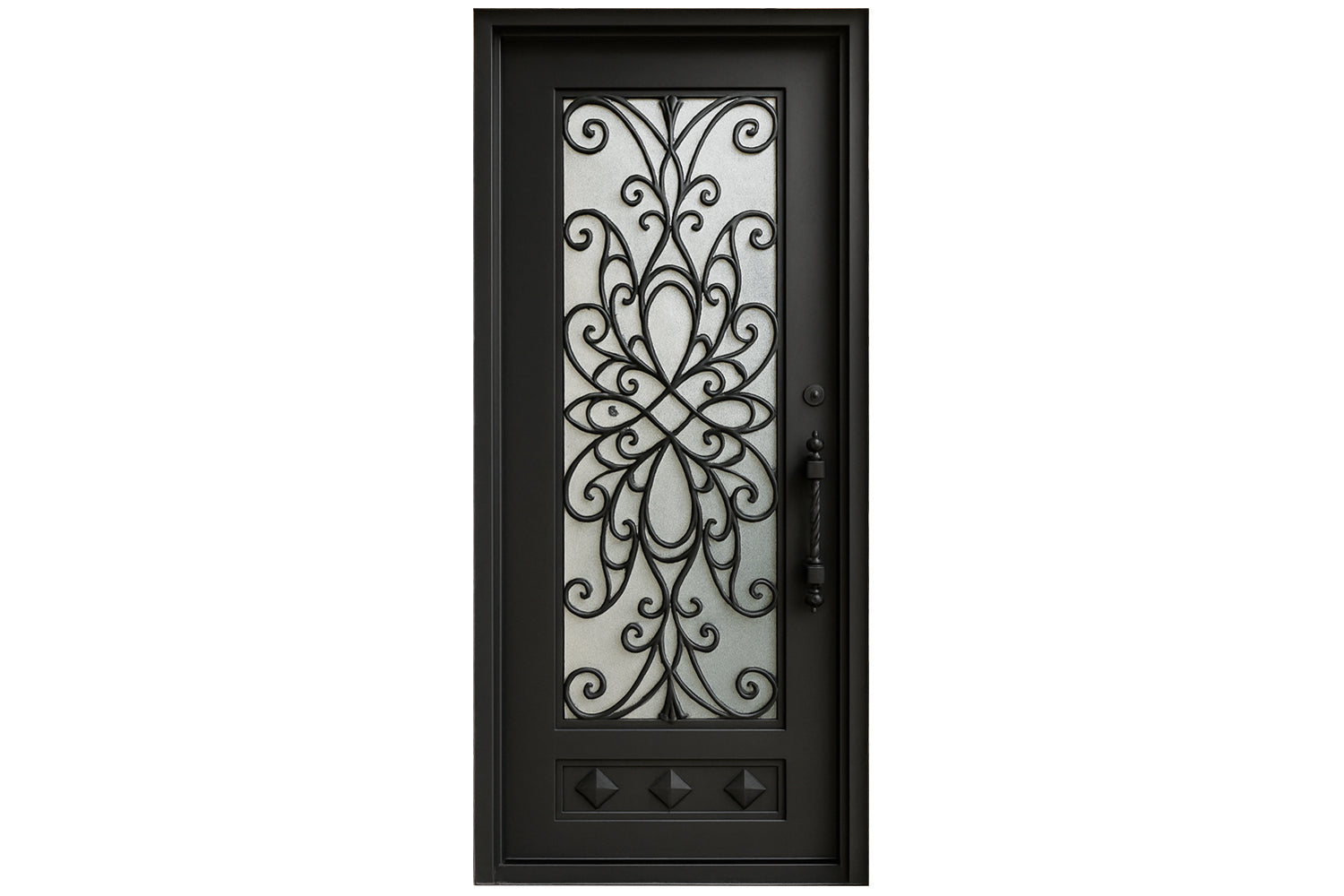 Royal 088 Wrought Iron Custom Exterior Door by Nova