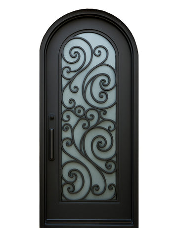 Royal 089 Wrought Iron Custom Exterior Door by Nova