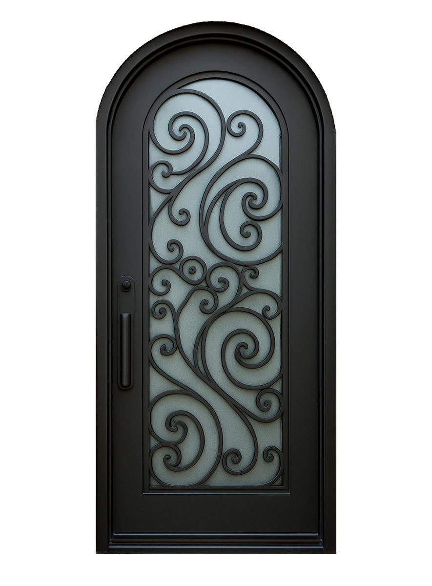 Royal 089 Wrought Iron Custom Exterior Door by Nova
