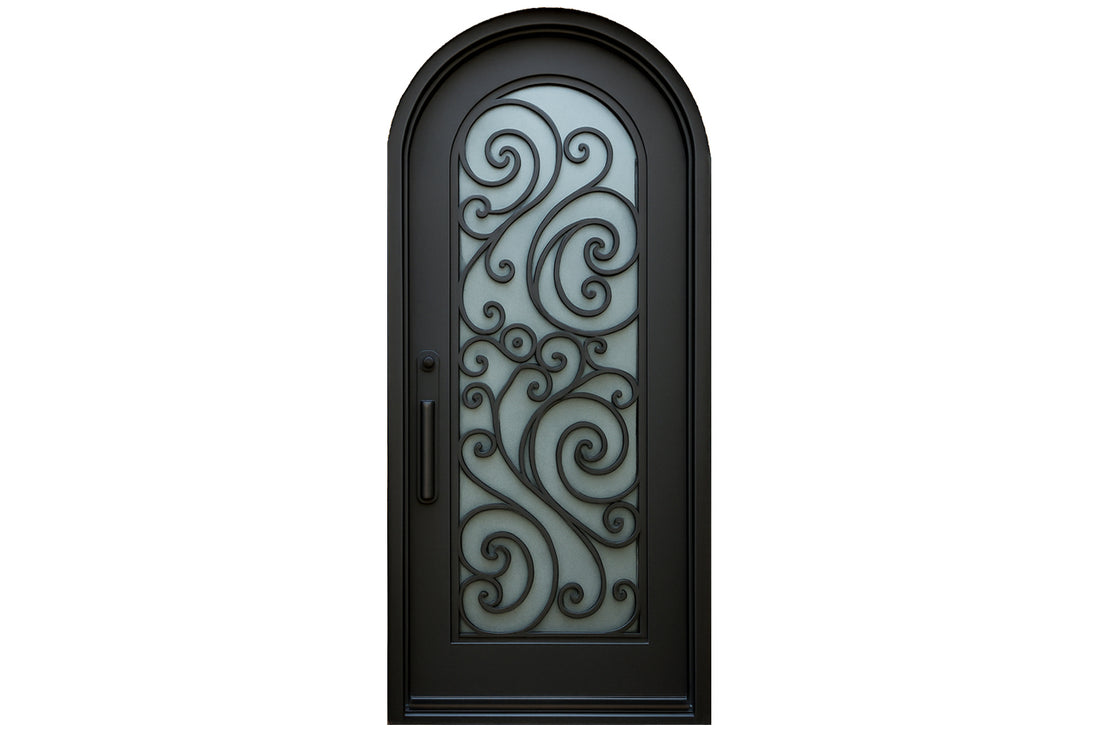 Royal 089 Wrought Iron Custom Exterior Door by Nova